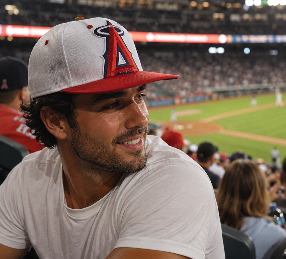 Los Angeles Angels Mike Trout #27 Snapback Hat SoCal Honda Promo OSFM
